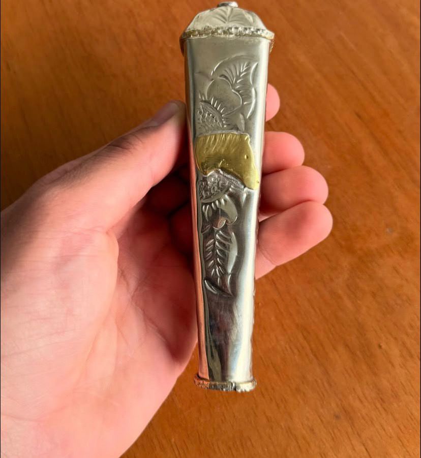 Faca 1 - Cabo de Alpaca Personalizada