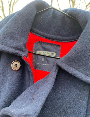 Poncho Genuíno Uruguaio Azul Marinho